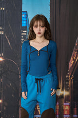 ストリングホックトップス / STRING HOOK TOP (BLUE)