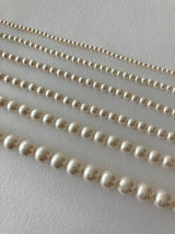 [92.5silver] swirl pearl necklace_4mm