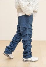 クランブルデニムパンツ / CRUMBLE DENIM PANTS