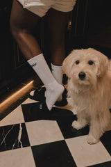 グッドデイファリーサンダル/G'day furry sandals (black)
