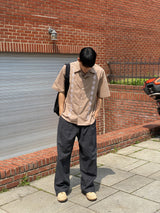 クールリネンハーフバンディングパンツ/Cool linen half banding pants 5color