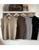Ribbed Trim Vest (6593864040566)