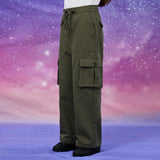 マルチポケットコットンカーゴバンディングパンツ / Multi pocket cotton cargo banding pants