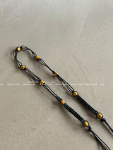 Woodball hippie ethnic strap belt