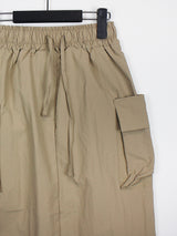 カーゴ バンディング ロングスカート / Cargo Banding Long Skirt (4color)