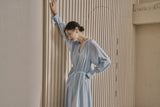 ミシックドレス/MYTHIC DRESS_BLUE GRAY