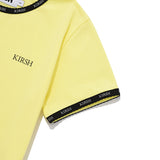 チェリーレーステープスリムTシャツ / CHERRY LACE TAPE SLIM T-SHIRT [YELLOW]