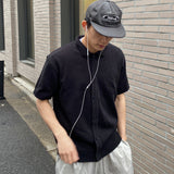 ニットハーフスリーブカーディガン / Gr knit half sleeve cardigan 5color