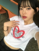 ラブレタークロップT
