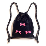 Ribbon Gym Sack [Pink]