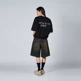 ベイビーフェイススクリームボーイ半袖Tシャツ BLACK