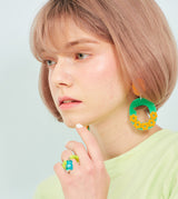Tiny Cute Bear Ring (6600581251190)