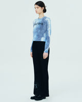 ROMAN TYPO TIEDYE LONG SLEEVE-BLUE (6680905121910)