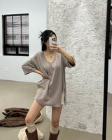 Maison Loose fit Napping Inner Short Sleeve Tee