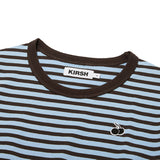 モノチェリーストライプTシャツ / MONO CHERRY STRIPE T-SHIRT [SKY]