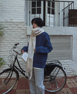 [Handmade]ウィークリーハイネックファスナーカーディガン(4color)