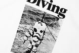 DIVING GRAPHIC T-SHIRTS WHITE (6561077493878)