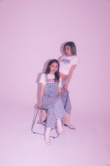 コラボレーションスリムフィットTシャツ（クリーム）I JUST A NOON × ODD STUDIO (6698719346806)