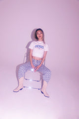コラボレーションスリムフィットTシャツ（ホワイト）I JUST A NOON × ODD STUDIO (6698719117430)