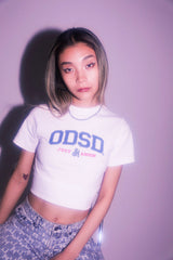 コラボレーションスリムフィットTシャツ（ホワイト）I JUST A NOON × ODD STUDIO (6698719117430)