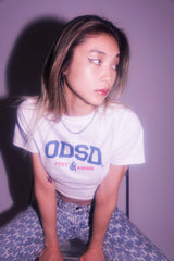 コラボレーションスリムフィットTシャツ（ホワイト）I JUST A NOON × ODD STUDIO (6698719117430)