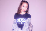 コラボレーションオーバーシルエットTシャツ（ネイビー）I JUST A NOON × ODD STUDIO (6698721214582)