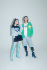 コラボレーションオーバーシルエットTシャツ（ネイビー）I JUST A NOON × ODD STUDIO (6698721214582)