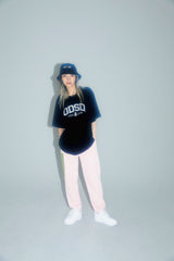 コラボレーションオーバーシルエットTシャツ（ブラック）I JUST A NOON × ODD STUDIO (6698720919670)