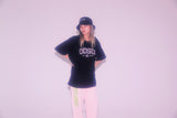 コラボレーションオーバーシルエットTシャツ（ブラック）I JUST A NOON × ODD STUDIO (6698720919670)