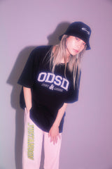 コラボレーションオーバーシルエットTシャツ（ブラック）I JUST A NOON × ODD STUDIO (6698720919670)