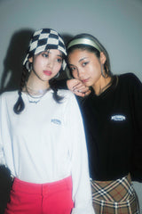 コラボレーションロングスリーブTシャツ（ブラック）I JUST A NOON × ODD STUDIO (6698720034934)