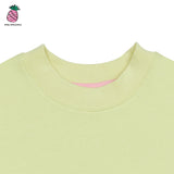 LINE LOGO RUFFLE SWEATSHIRT (3color) (6535237042294)