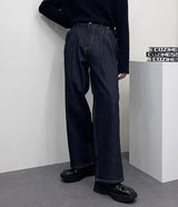 ピュアアンダイ2タックワイドパンツ / LN Pure undyed two-tuck wide pants