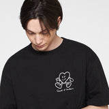 ラインハートコミックスロゴ半袖Tシャツ / Line HEART Comics Logo Short Sleeve Tee