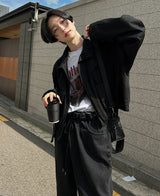 ヘビー ラップ デニムパンツ / Heavy wrap denim pants (2 color)