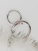 Cosymosy Ugly Bird Keyring - White