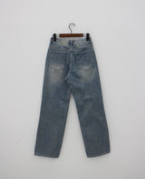 No.1839 バウンディングワイドデニムパンツ/No.1839 Bonding wide denim pants