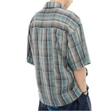 チェック半袖シャツ / CHECK SHORT SLEEVE SHIRT (4518760415350)