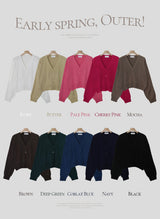 BC Simple V-neck Knit Cardigan (10color)