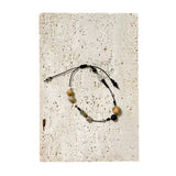 ザグレインオブウッドジェムストーンブレスレット / The grain of wood gemstone bracelet