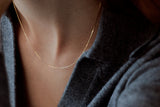 [14K] Silky Necklace