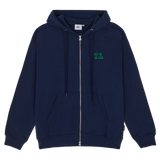 TTグリーン2WAYジップフーディー (Z11112FW) - NAVY