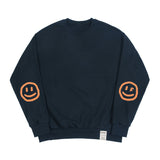 エルボー スプレー ドット スマイル スウェットシャツ / Elbow Spray Dot Smile Sweatshirt