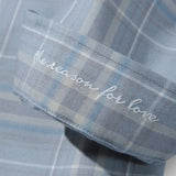 レイラホリデーチェックシャツ / Layla The reason for love Holiday Check Shirt S71 Glacier Gray (6550300164214)