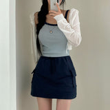 [BELLIDE MADE] 10 colors! Mixed color camisole