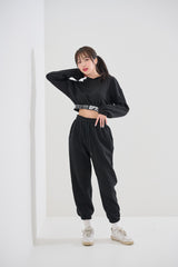 フーデッドクロップスウェットシャツ / (9086) USS Hooded Crop Sweatshirt
