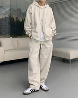 90'sキューブラムナッピング2WAYフードジップアップ / 90's Cube Lamb Napping Two-Way Hood Zip-Up (5 colors)