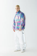 アノラックジャケット / BSR2223FWJK096 RTR ANORAK JACKET HOLOGRAM GREEN