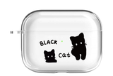 ブラックキャットAirPodsケース / Black Cat AirPod Case