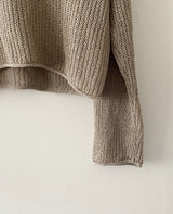 Dense V neck knit